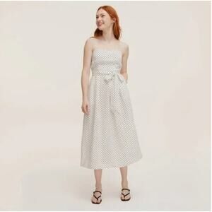 NWOT Kate Spade New York x Target Polka Dot Tie Waist Midi Dress Size Large
